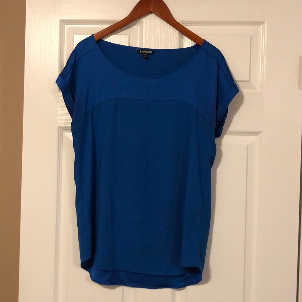 ❌⭕️ Express royal blue shirt sz M 🔵🔵